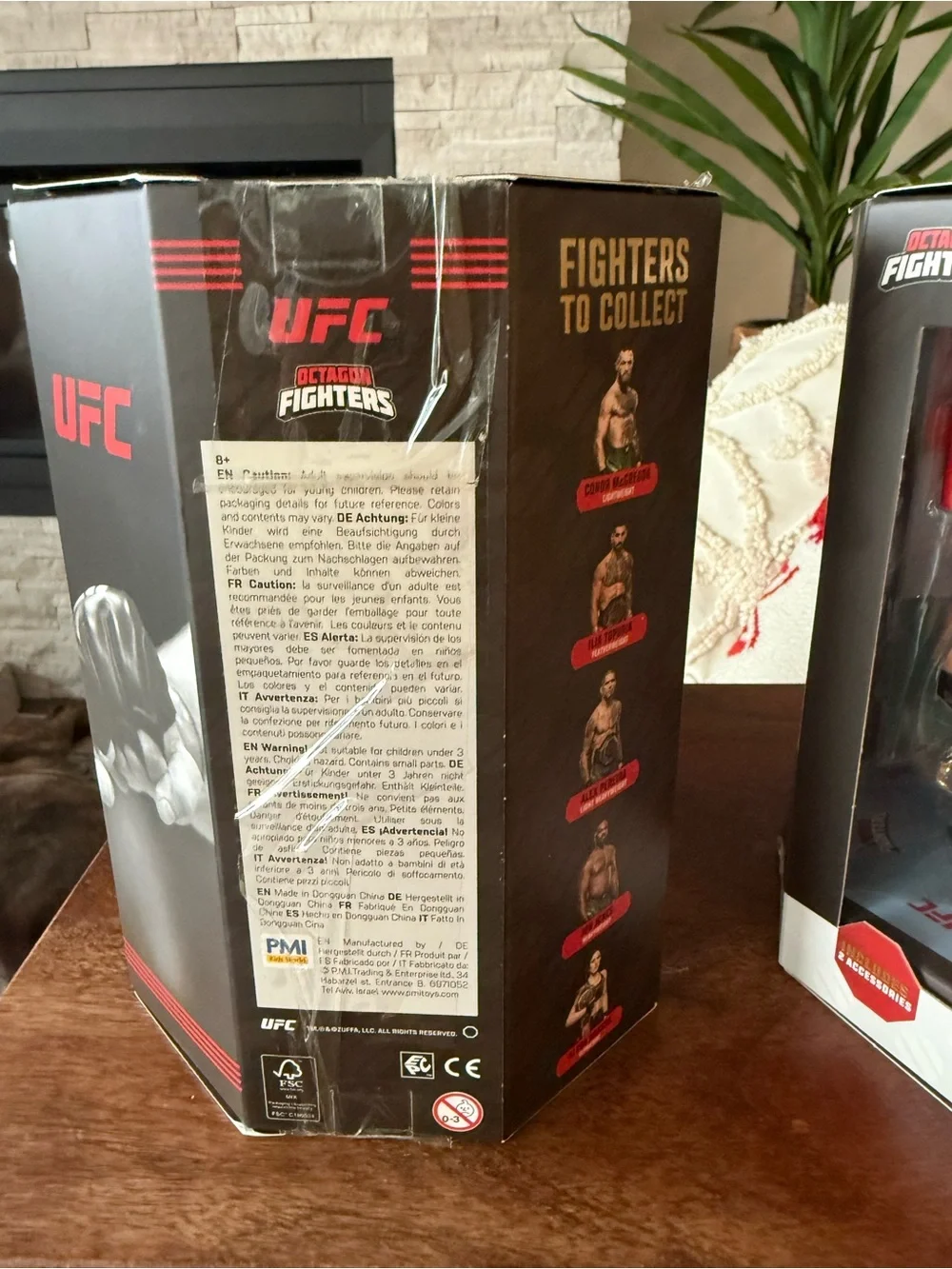 (2-Pack) UFC Connor “The Notorious” McGregor Octagon Fighter - New/Damaged Box